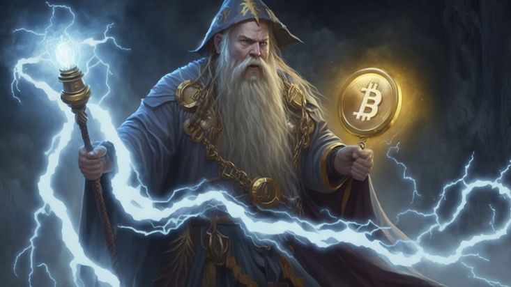 Wizard recauda casi 150 000 de dólares en Bitcoin a través de Lightning.