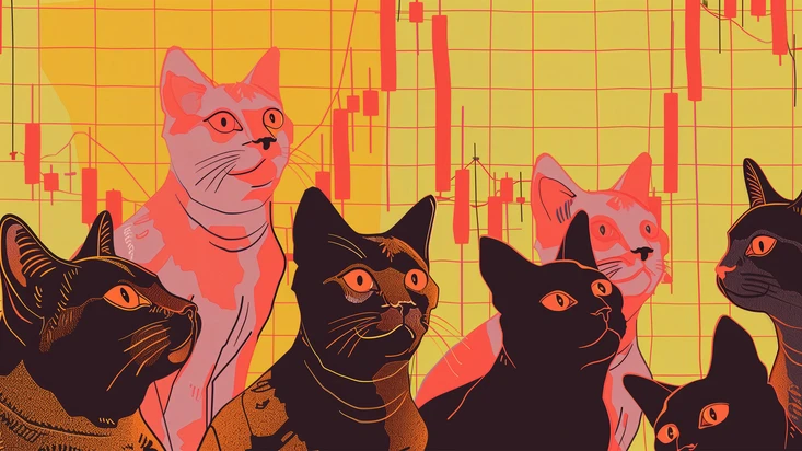 Traders Make Millions on Cat-Themed Memecoins